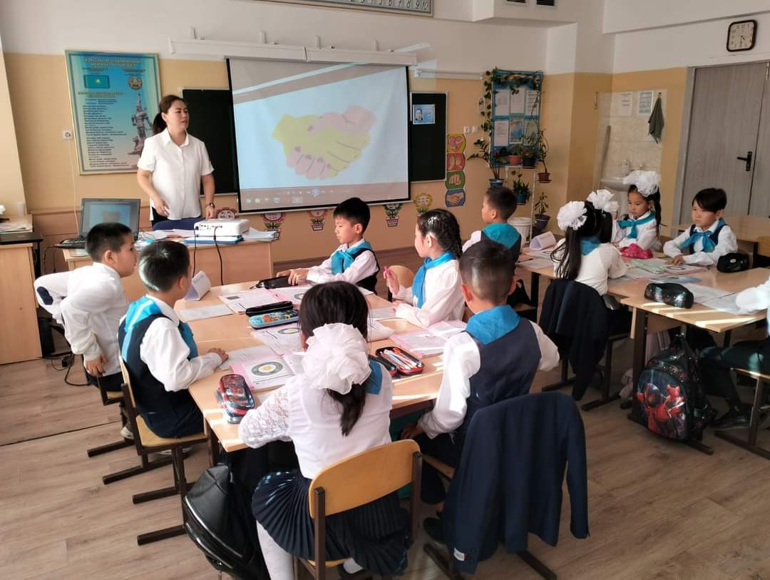 "Түбір сөз және туынды сөз" атты үлгілі сабақ