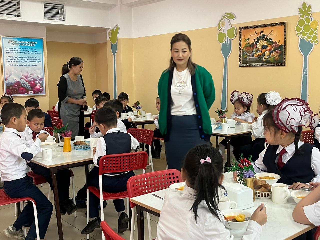 Бүгінгі ас - мәзірі